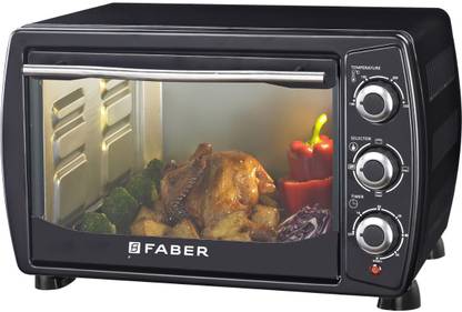 FABER 20-Litre FOTG 20L BK Oven Toaster Grill (OTG)  (Black) at Rs. 3732