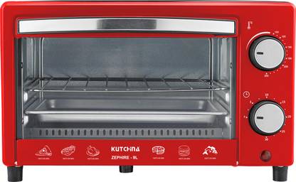 Kutchina 9-Litre ZEPHIRE Oven Toaster Grill (OTG)  (Red)