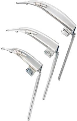 OTICA Flexitip McCoy Trupti Laryngoscope Blades Reusable witn Case all 3 sizes Otoscope