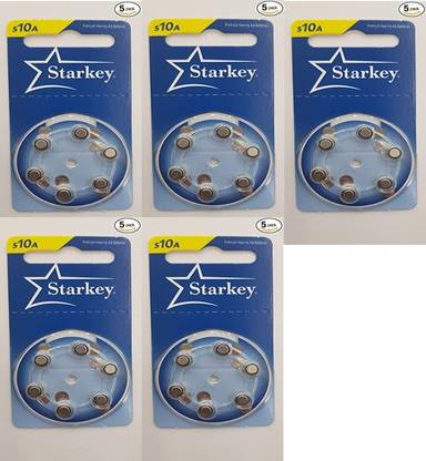 SAI HEARING STARKEY S10 BATTERY HEARING AID BATTERY Hearing Aid