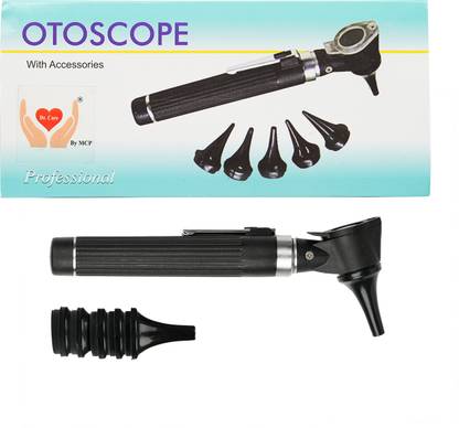 Dr care Mini Otoscope (LED - White Light) Auriscope with Battery Handle for Doctors Otoscope