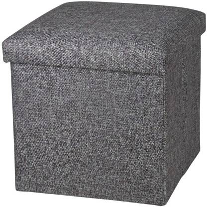 NUVIO Solid Wood Cube Ottoman