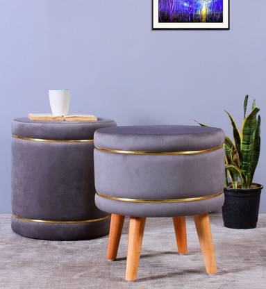 ShadowKart Solid Wood Standard Ottoman