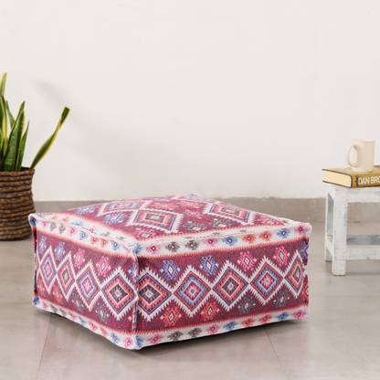 Ravaiyaa - Attitude Is Everything Natural Fiber Pouf