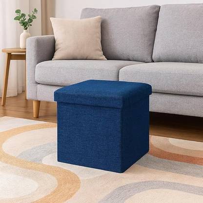 ShadowKart Solid Wood Cube Ottoman