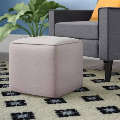 Woodilla Fabric Cube Ottoman
