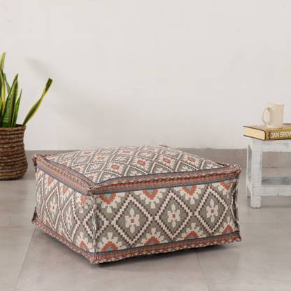 Ravaiyaa - Attitude Is Everything Natural Fiber Pouf