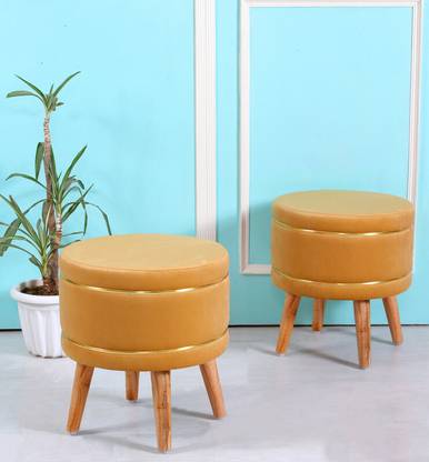 ShadowKart Solid Wood Standard Ottoman