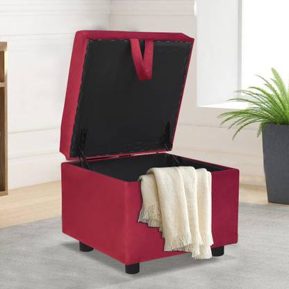 ARRA Solid Wood Standard Ottoman