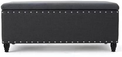 woodmania Fabric Standard Ottoman