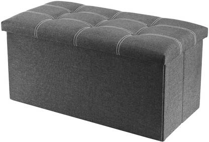 OXMEZA Engineered Wood Standard Ottoman