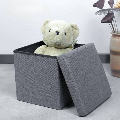 ZROY ENTERPRISE Fabric Cube Ottoman