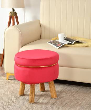 Nacia Solid Wood Standard Ottoman