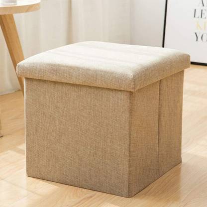 SKYFUN Fabric Cube Ottoman