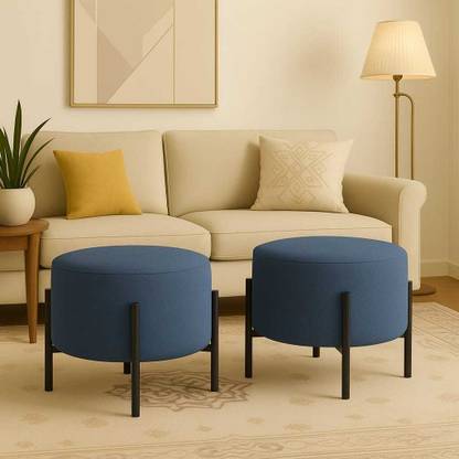 Jaico Fabric Standard Ottoman