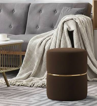 DECORO CRAFTS Fabric Standard Ottoman