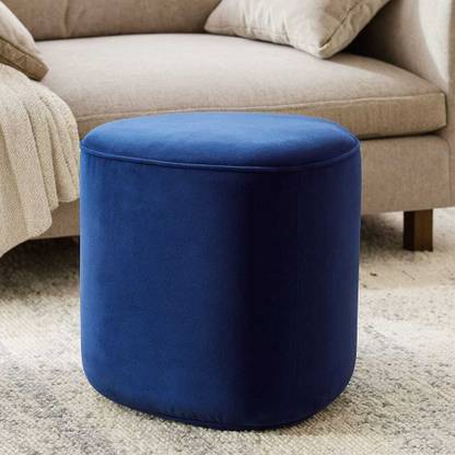 Jaico Solid Wood Pouf