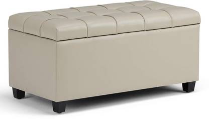 CASAWORLD Solid Wood Standard Ottoman