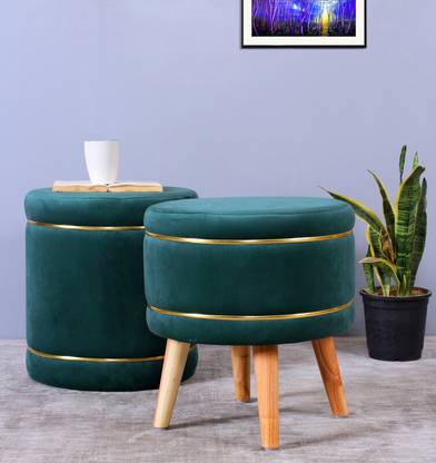 ShadowKart Solid Wood Standard Ottoman