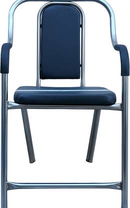 Chormy Steel chair Metal Outdoor Chair (White, Pre-assembled) Metal Outdoor Chair