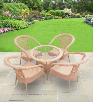 tpf Glass Table & Chair Set