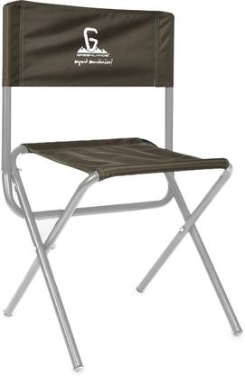 GreenLands Camping Chair ALU Gre Camo Fabric Outdoor Chair