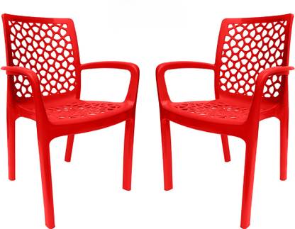 ACTIVA Wave Fully Ventilated Designer for Home, Office, Indoor & Plastic Outdoor Chair