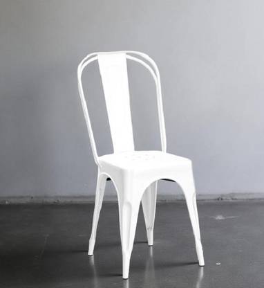 BALAJEE Modern Industrial Metal Side Chair – Durable, Comfortable & Stylish Metal Outdoor Chair
