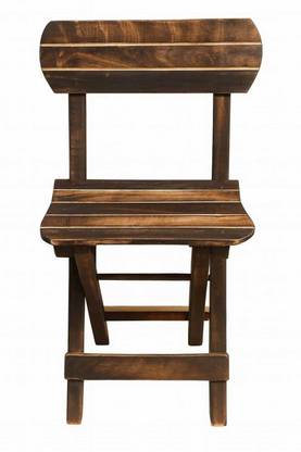 Malak Crafts Solid Wood Outdoor Chair