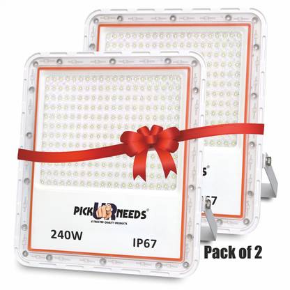 Pick Ur Needs 240 Watt Led Flood Light Lamp IP67 Waterproof Pack Of 2 Flood Light Outdoor Lamp