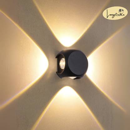 Piano longitude light four way warm white colour Post Light Outdoor Lamp