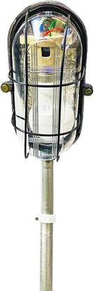 Volt Light 9 WATT Jali Cobra Street Light Metal B22 Holder, Aluminum Body, (Pack of 1) Suitable for Terrace/Boundary/Garden/Parking Space Make in India... Post Light Outdoor Lamp