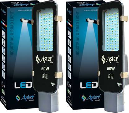 ASTER LITE BIS Approved 50W IP66 Waterproof (Pack of 2) LED Street Light Outdoor Lamp