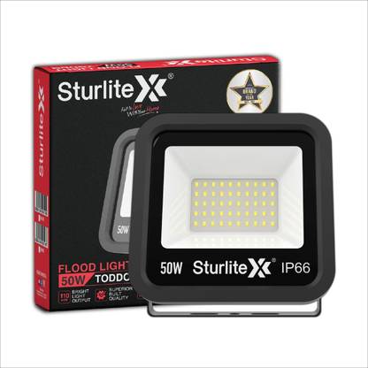 Sturlite Toddo 50 W LED Flood Light - (Pack of 1) (L-G-0187-50W) Flood Light Outdoor Lamp