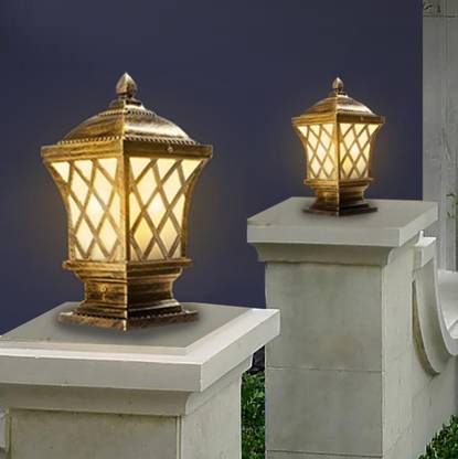 Delbay DB07GLK2623GOLD0002 Gate Light Outdoor Lamp