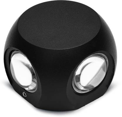 HENONIX Indoor & Outdoor Lamp Up/Down Right/Left Elevation Light Rustproof & Waterproof 4 WAY Gate Light Outdoor Lamp