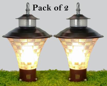 Brightlyt GL03_2Pcs Gate Light Outdoor Lamp