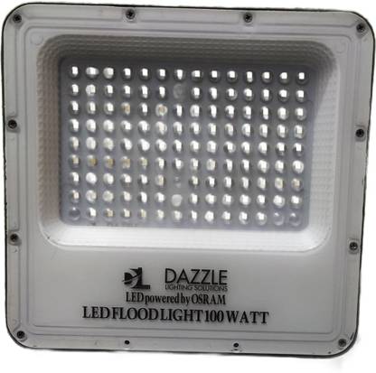 DAZZLE 100W GM MODEL DOWN CHOWK (White) Flood Light Outdoor Lamp