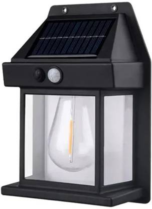 Crostal New Wireless Dusk to Dawn Motion Sensor LED Wall Sconce, Solar Light Outdoor Wall Light, Solar Lamp with Motion Sensor, Waterproof Outdoor Lamp for Garden, Patio, Yard- Multi Color Gate Light Outdoor Lamp