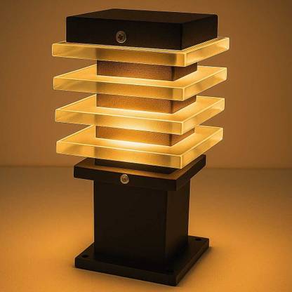 Mudgalelectricals Pillar Light Modern Gate Light Lantern Lamp Gate Light Outdoor Lamp