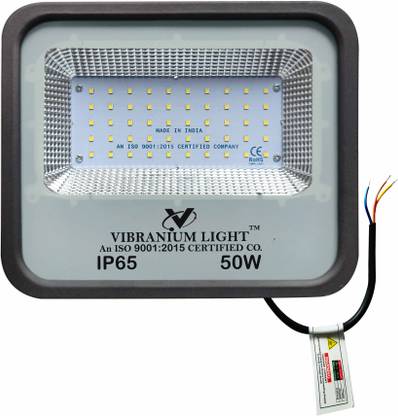 VIBRANIUM LIGHT 50W GM MODEL DOWN CHOWK FLOOD LIGHT COOL WHITE Flood Light Outdoor Lamp