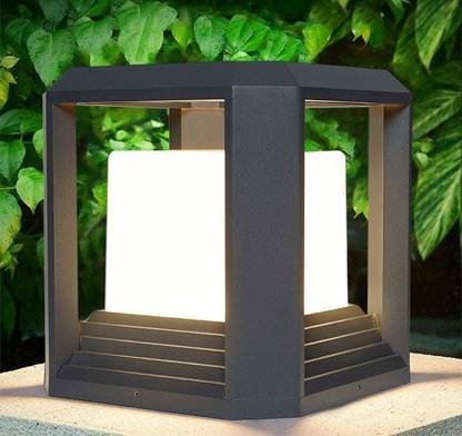 Blissbells classic cube Gate Light Outdoor Lamp