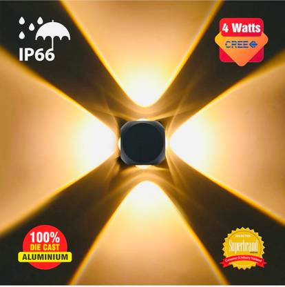 spark world 4 side up and down light Gate Light Outdoor Lamp