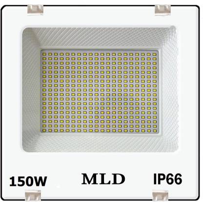 MLD 150 Watts Led Flood Light halogen (150w,Colour-White)-Pack of 4 Flood Light Outdoor Lamp