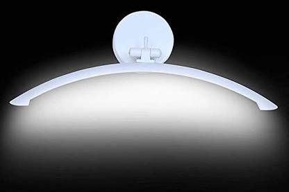 LiteMart 6W Curve Shape (White) Waterproof Mirror or Picture Wall LED Light Post Light Outdoor Lamp