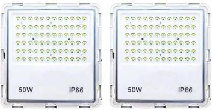 Mudgalelectricals Super Bright 50 Watt LED Waterproof (Pack of 2) Flood Light Outdoor Lamp