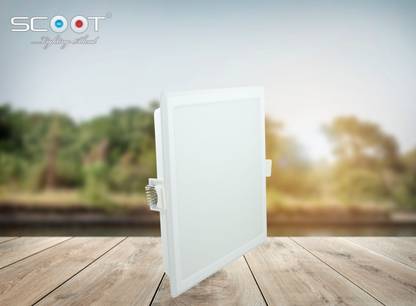 scoot Diamond Panel 12w sq Post Light Outdoor Lamp