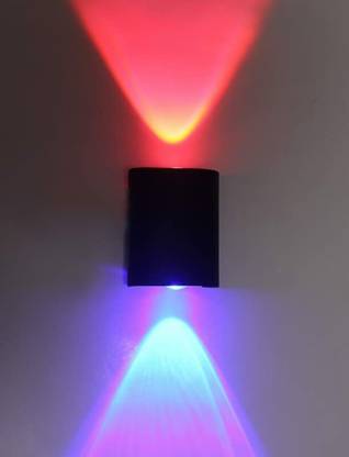 aadi Wallchiere Wall Lamp Up Down With Bulb Post Light Outdoor Lamp (Black) Post Light Outdoor Lamp