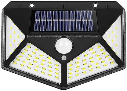 HOFAEL Outdoor Solar Light | 100 LED 3 Modes | 270° Lighting Angle Motion Sensor | Security Lights | IP66 Waterproof Wall Lights | Solar Powered | Bright for Backyard Garden Fence Patio Front Door Flood Light Outdoor Lamp