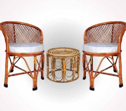 Galaxycanehouse Bamboo Table & Chair Set